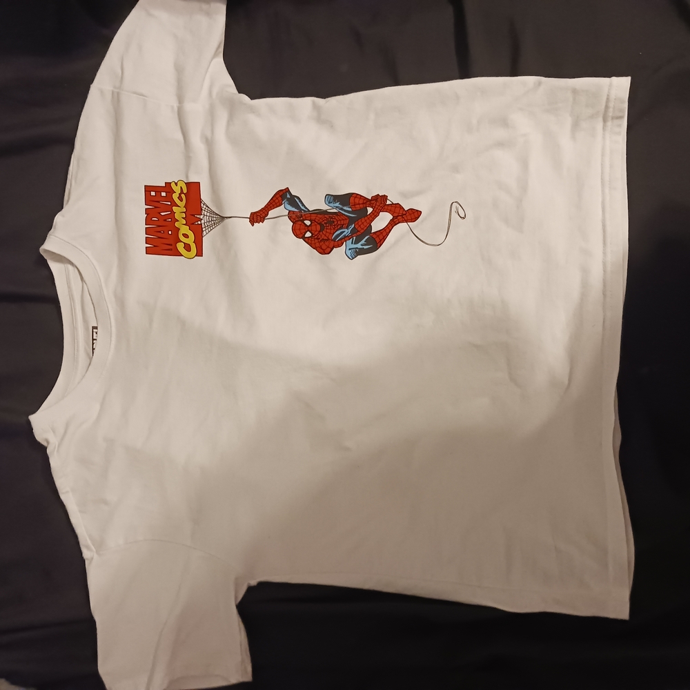 Marvel Comics Spider-Man White T-Shirt
